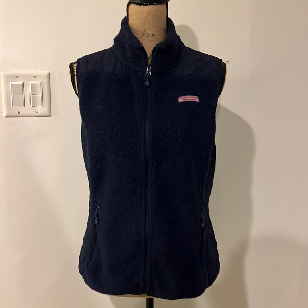 Vineyard Vines Womens Sherpa Vest